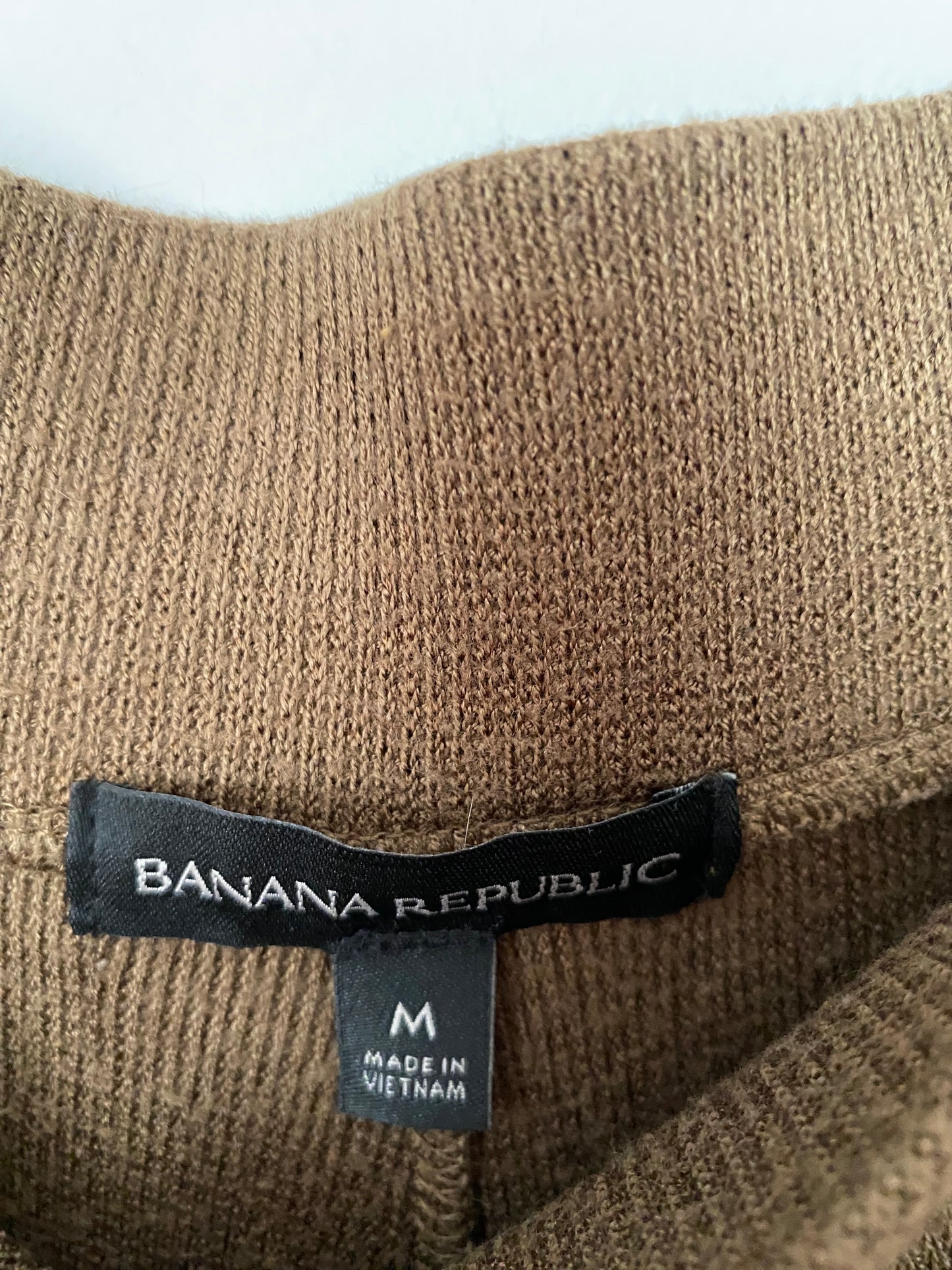 Pantalon en tricot à jambe large Banana Republic Medium