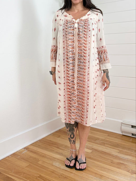 A.P.C printed kaftan Medium