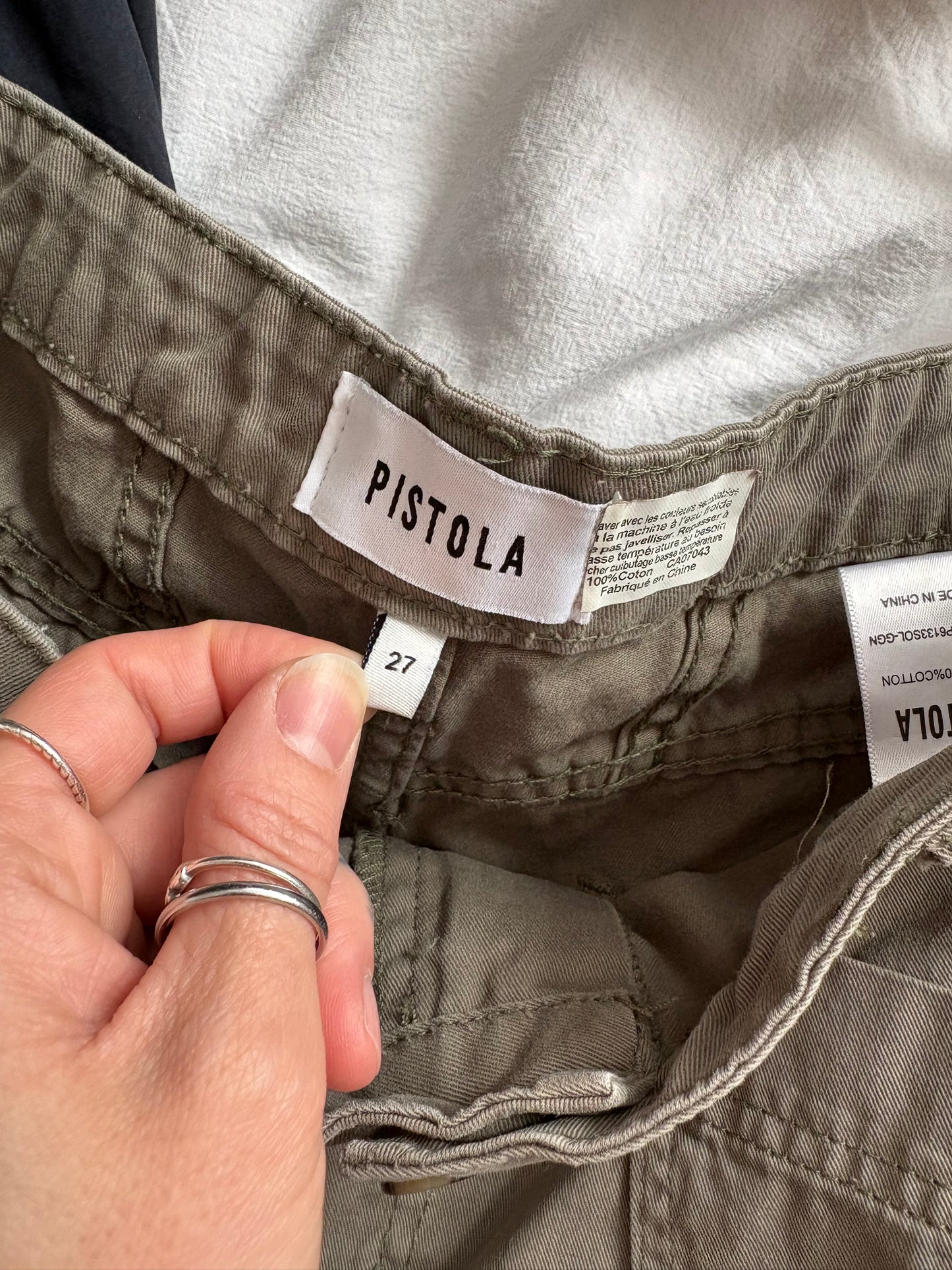 Pantalon utilitaire court à nœud papillon Pistola W27/28