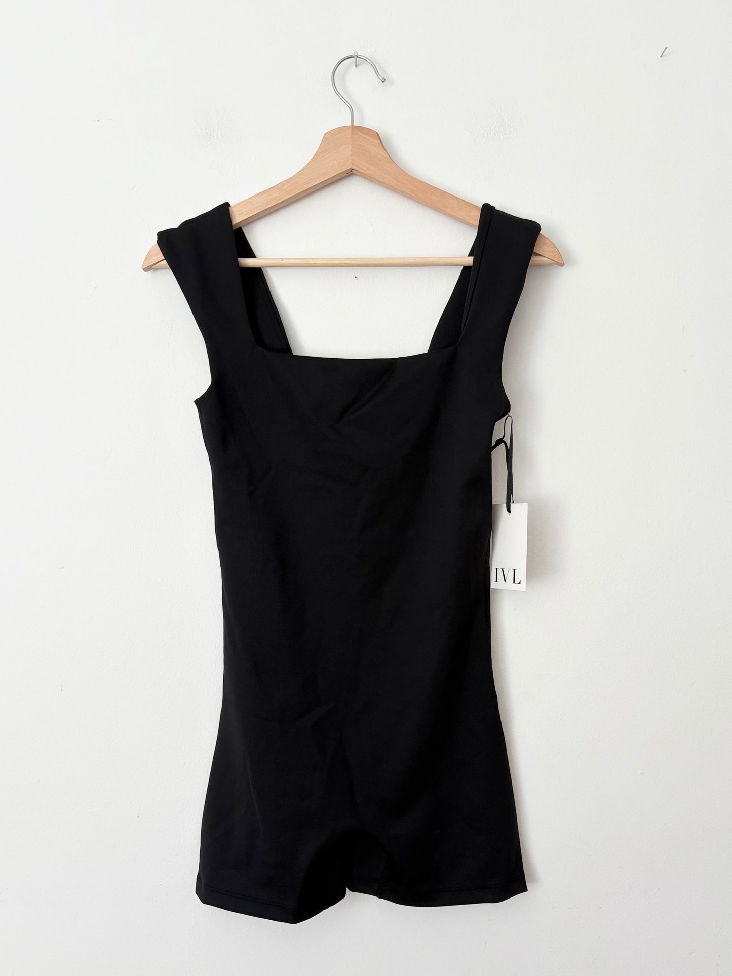 IVL Collective square neck backless romper Small