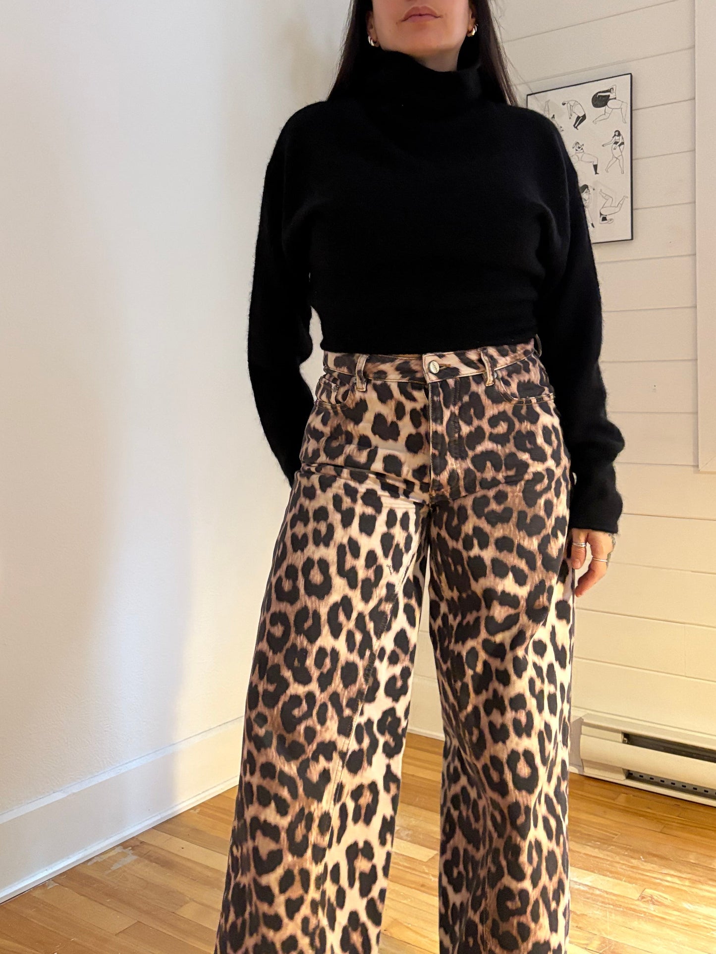 Wilfred Lorin wool blend sweater Medium