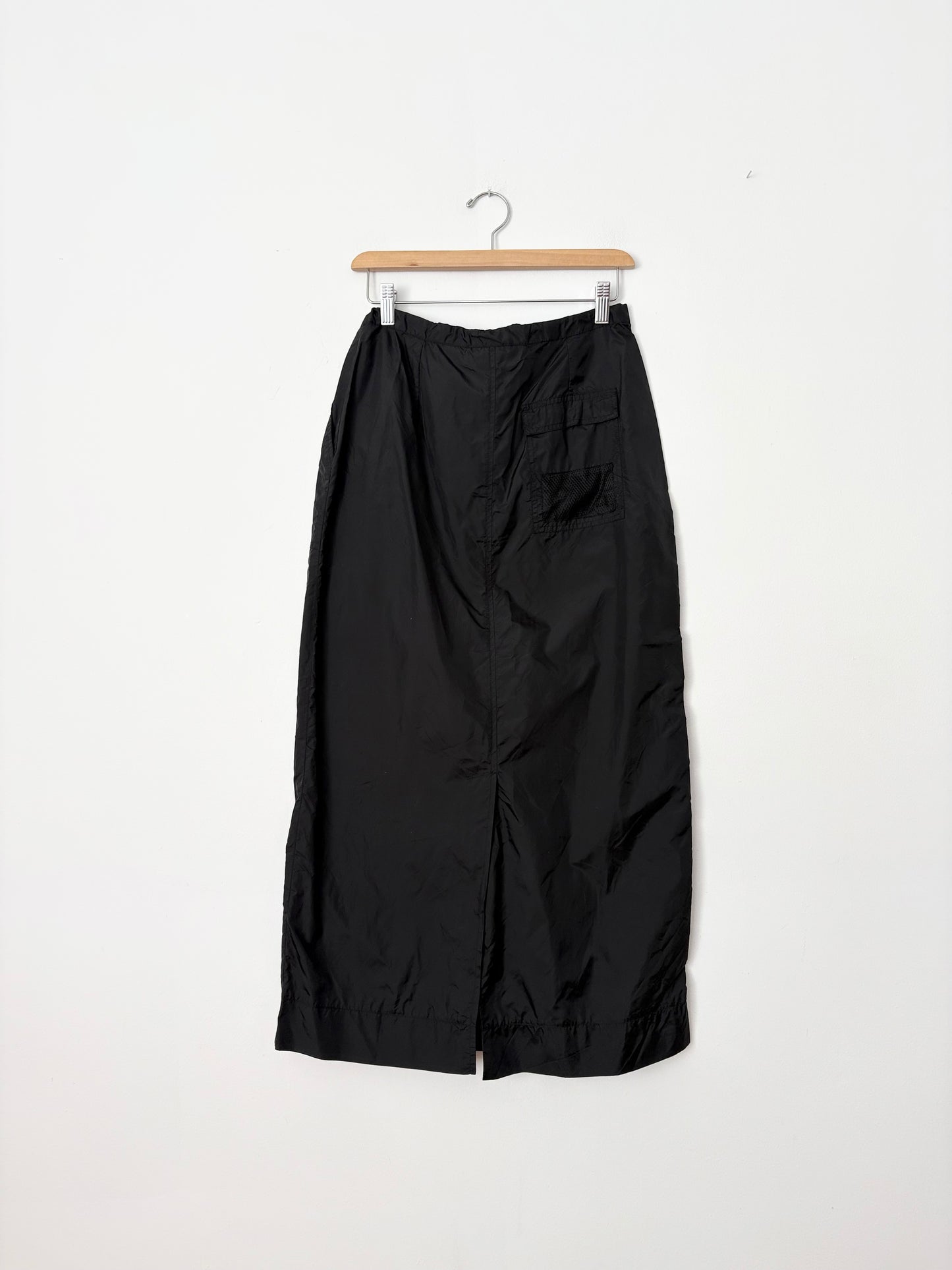 Vintage Eisenegger Klassiker nylon maxi skirt S/M