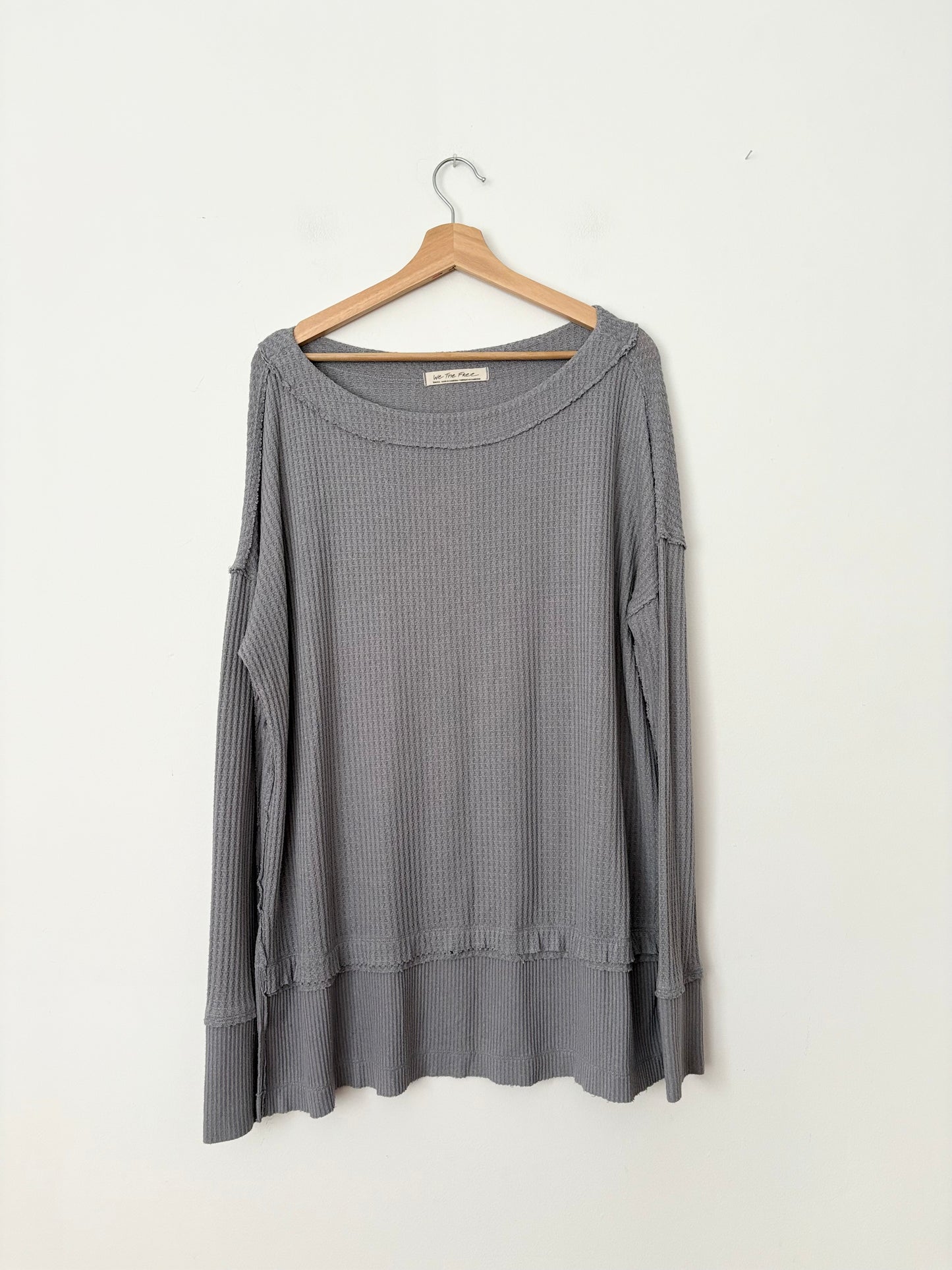Free People north shore thermal knit top S-L