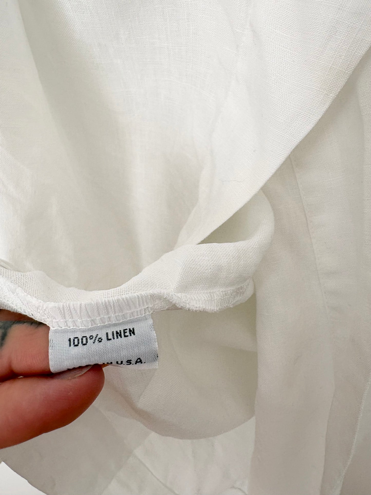 Bryn Walker linen Zen vest S-L