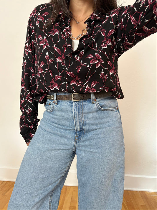 The kooples spicy leaves button down shirt *Multiple sizes*
