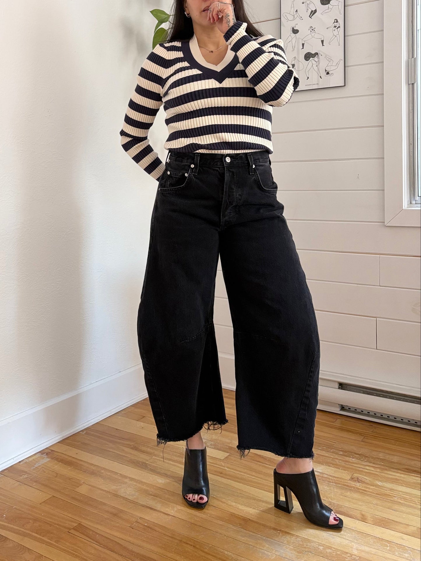 Citizens of Humanity crop horseshoe jeans W28