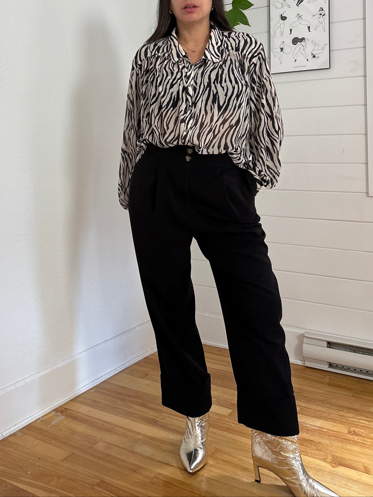 Club Monaco balloon trousers Medium