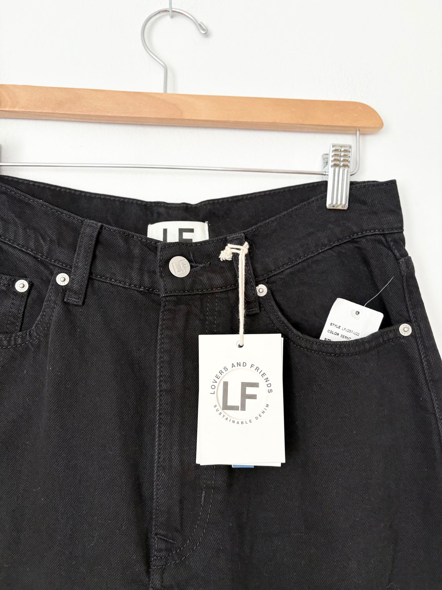 Lovers and Friends Lennon high rise wide leg jeans W27