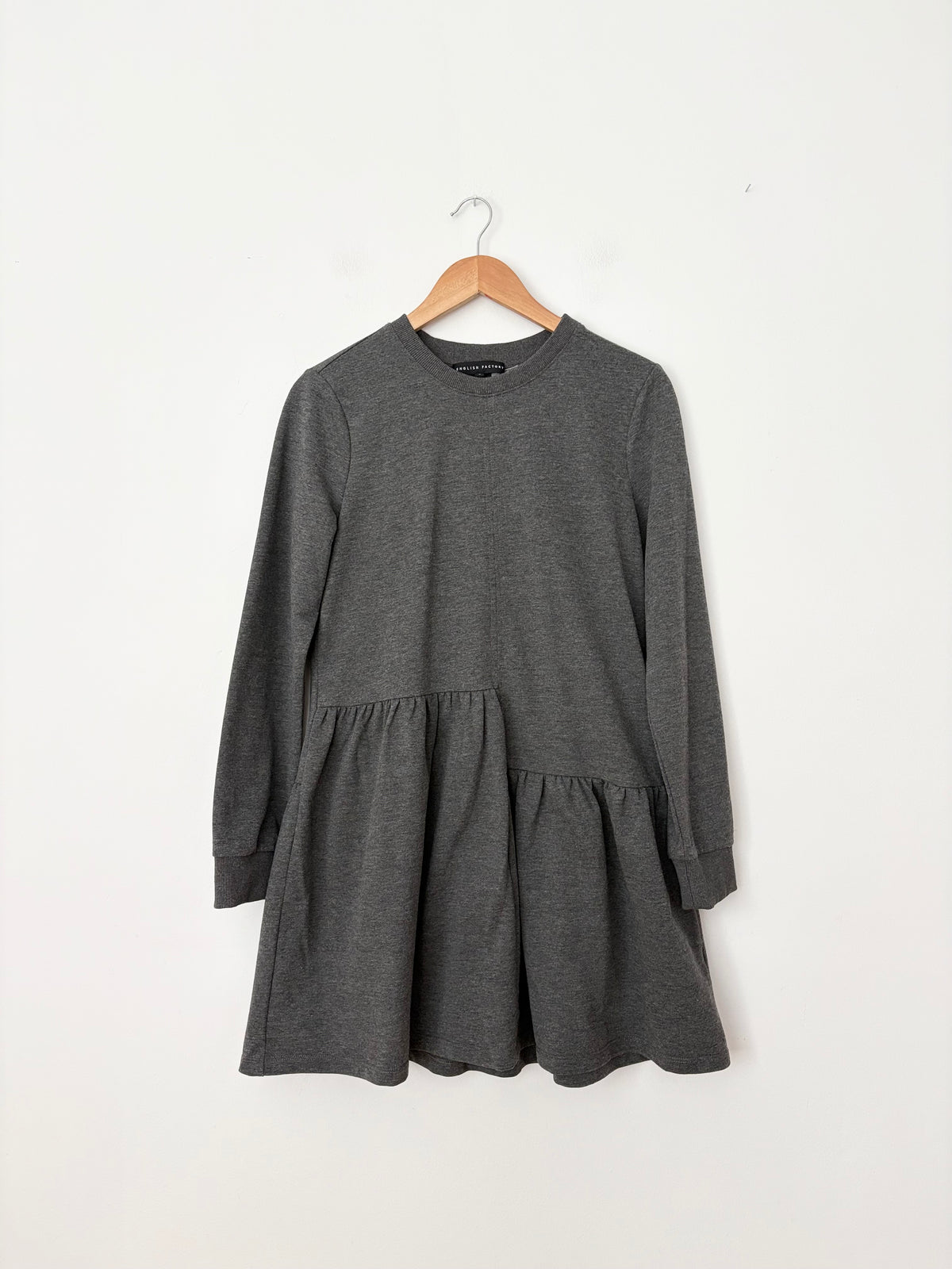 English Factory unbalance seam mini dress Small