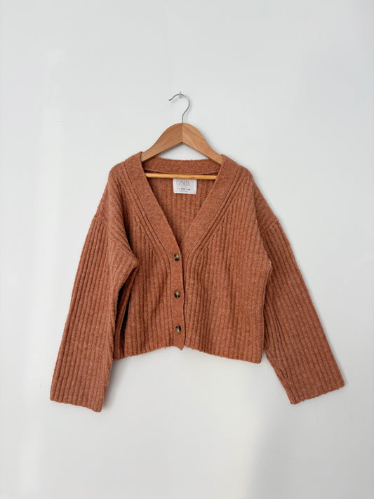 Zara knit cardigan 9/10y