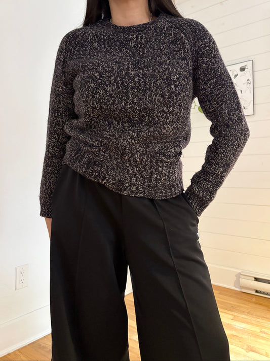 Bellerose wool blend marled knit sweater S/M