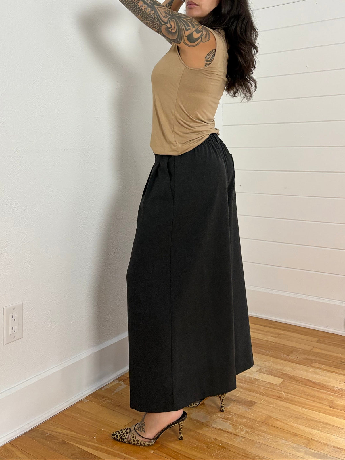 Culotte plissée Uniqlo taille L