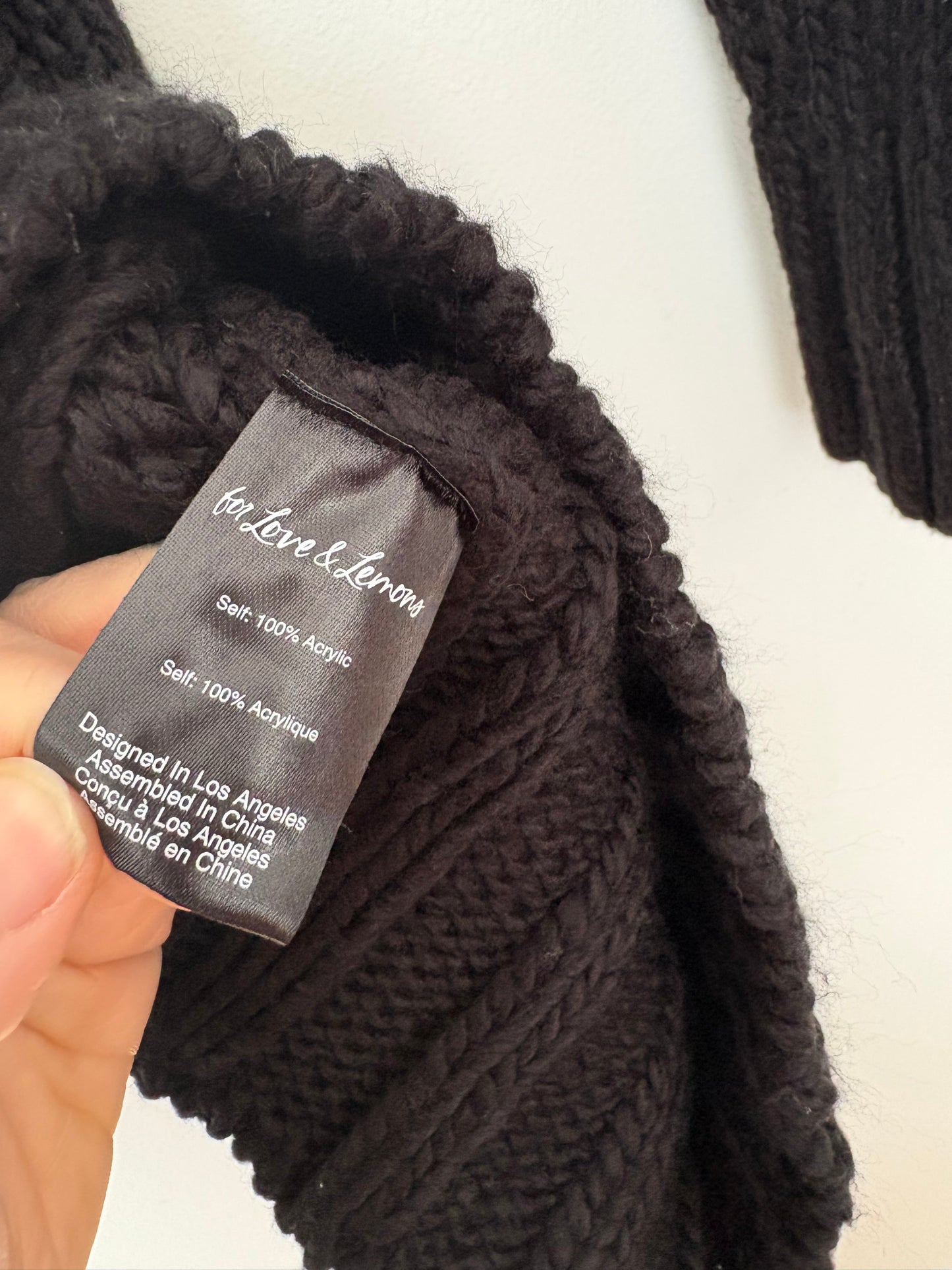 Robe pull Jules de For love & lemons, taille S