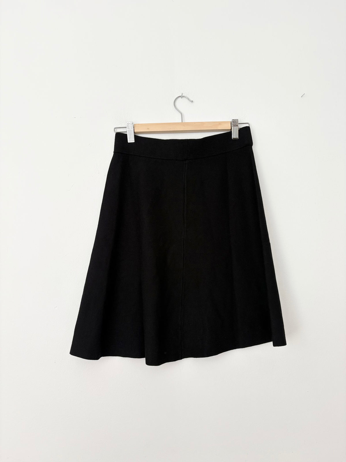 Jupe patineuse noire Saks Fifth Avenue, taille S