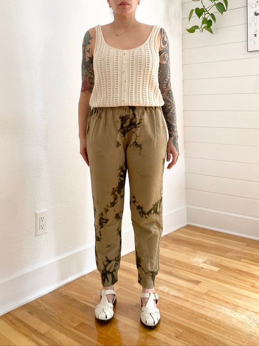The simple folk Le pantalon de survêtement tie dye Large