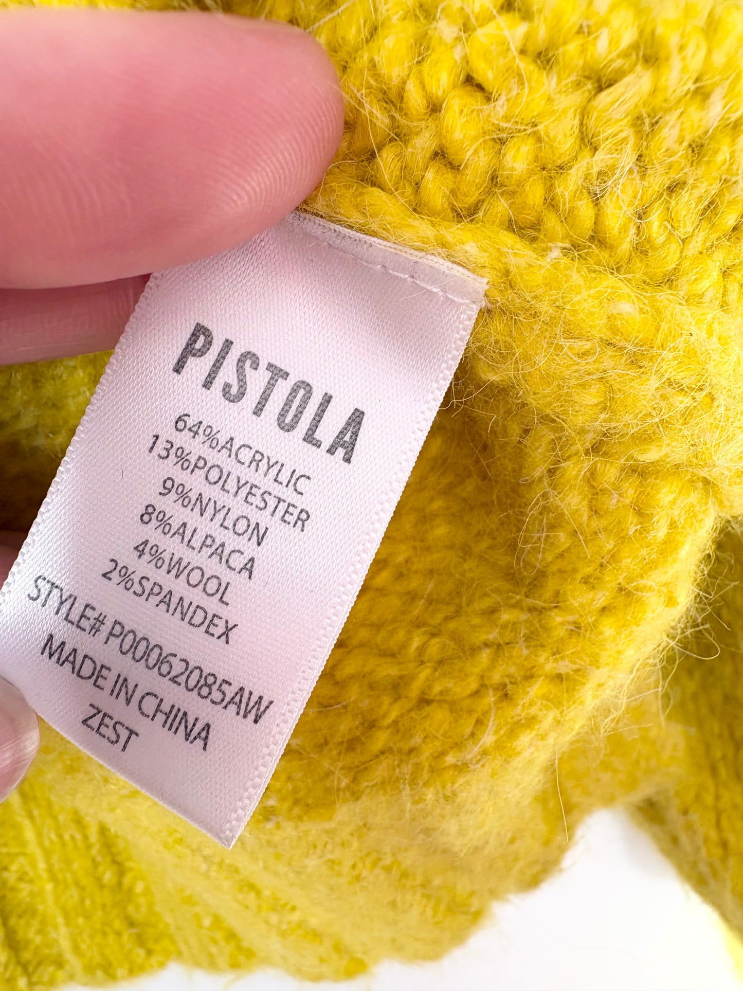 Pistola Adina alpaca blend sweater XS