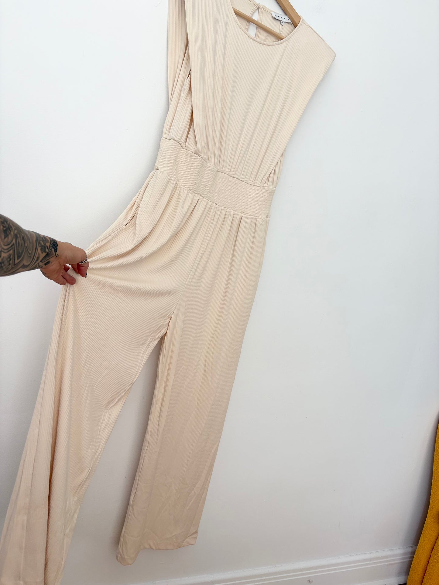 Endless rose sleeveless wide leg jumpsuit Large