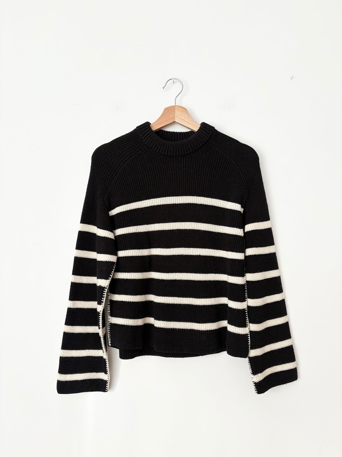 COS wool blend stripe sweater XS/S