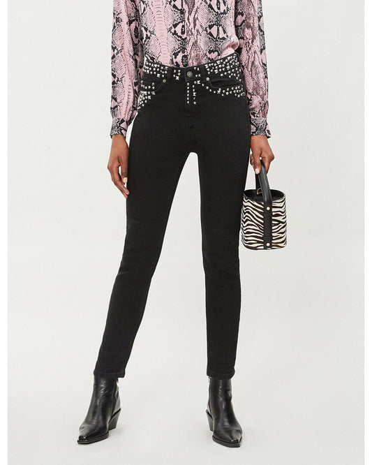 The kooples lizy studded slim jeans W26