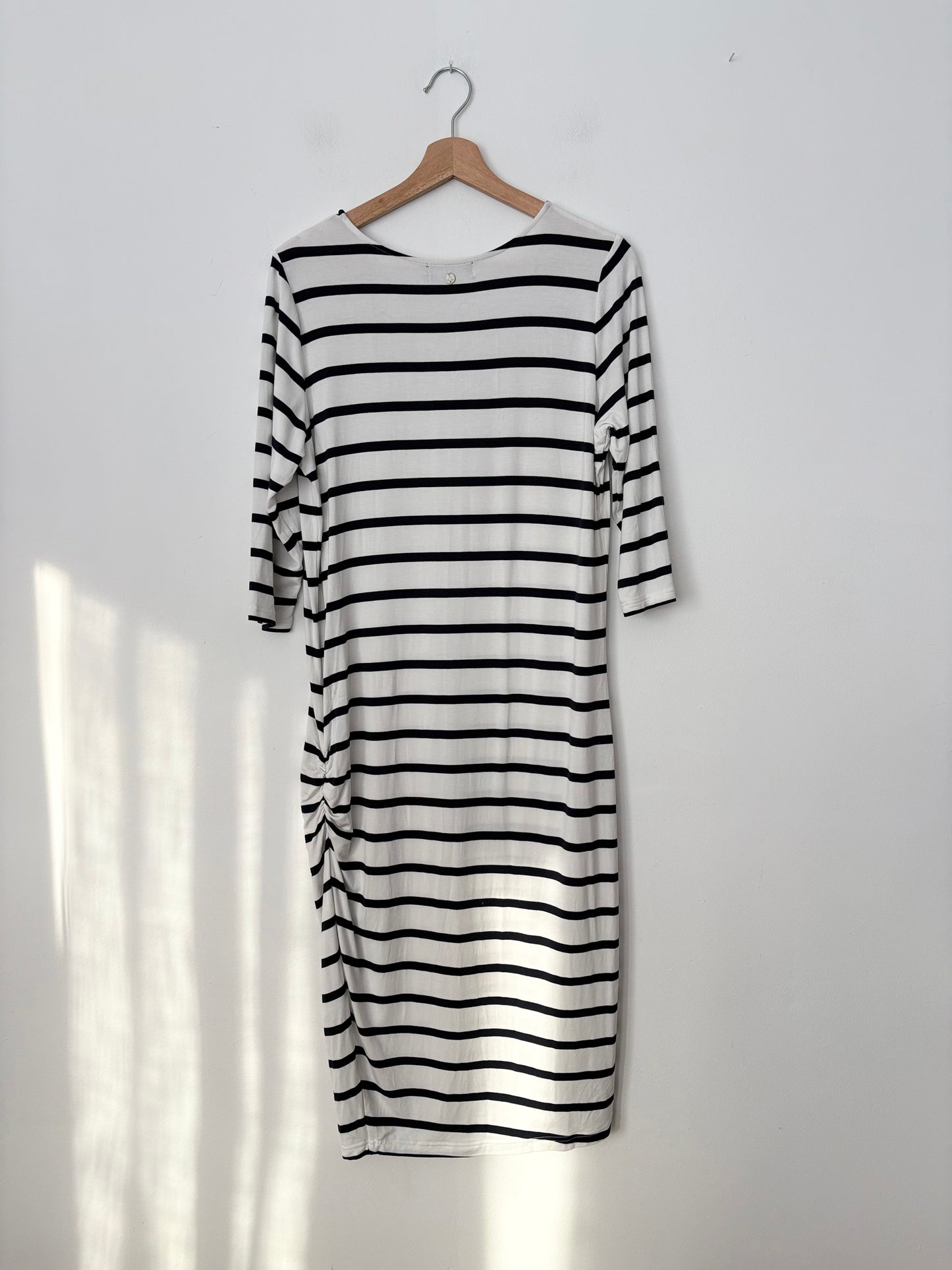 Robe froncée basique à rayures Eleven Paris, taille L