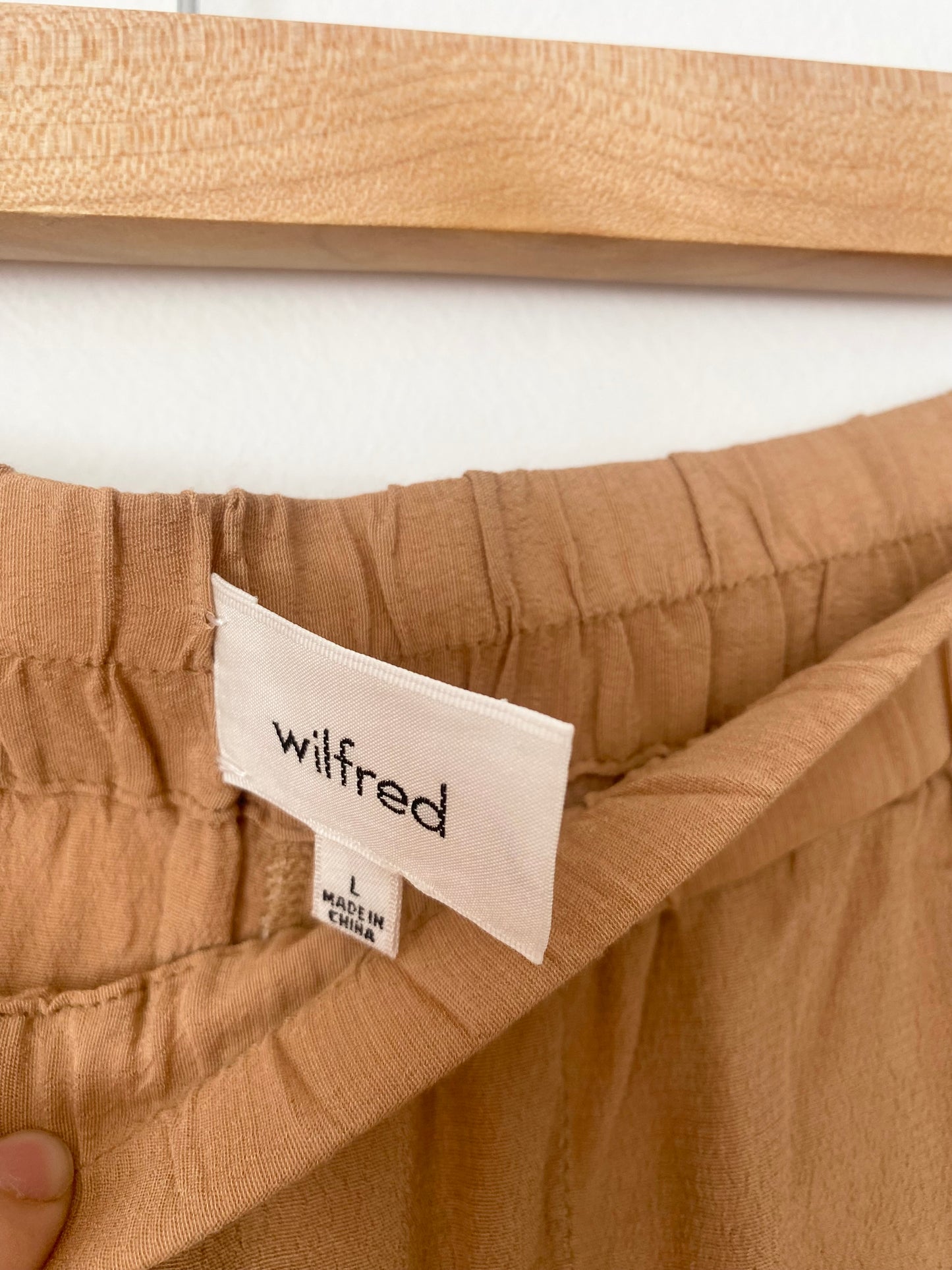 Wilfred wide leg crop pants M/L