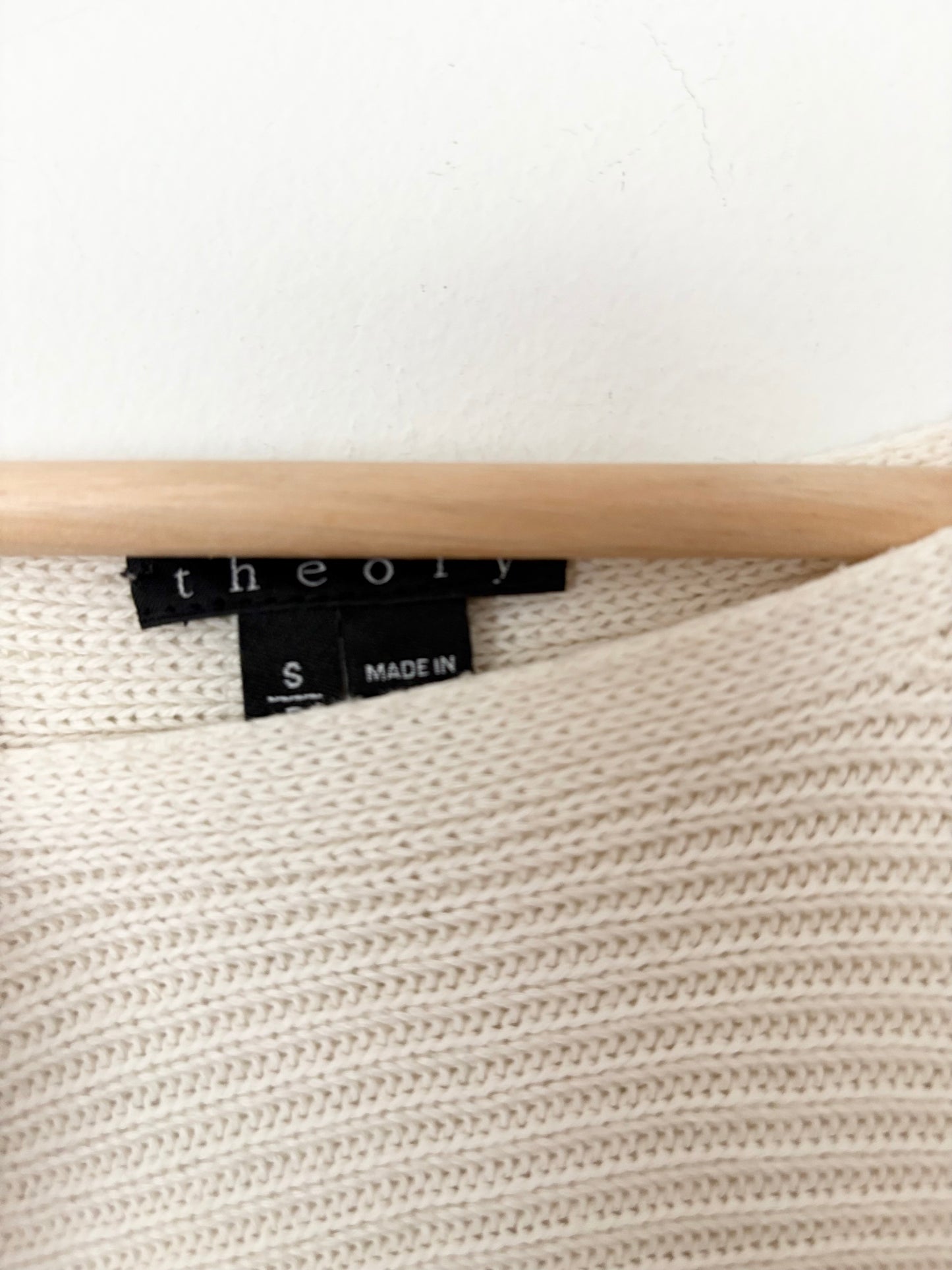 Theroy Lorinna cashmere-cotton blend sweater XS/S