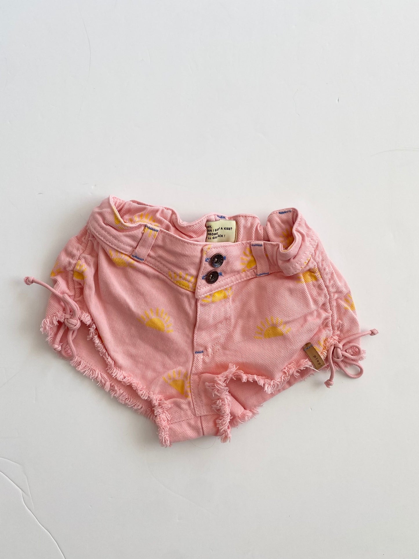 Short Piupiuchick à fronces latérales 3T