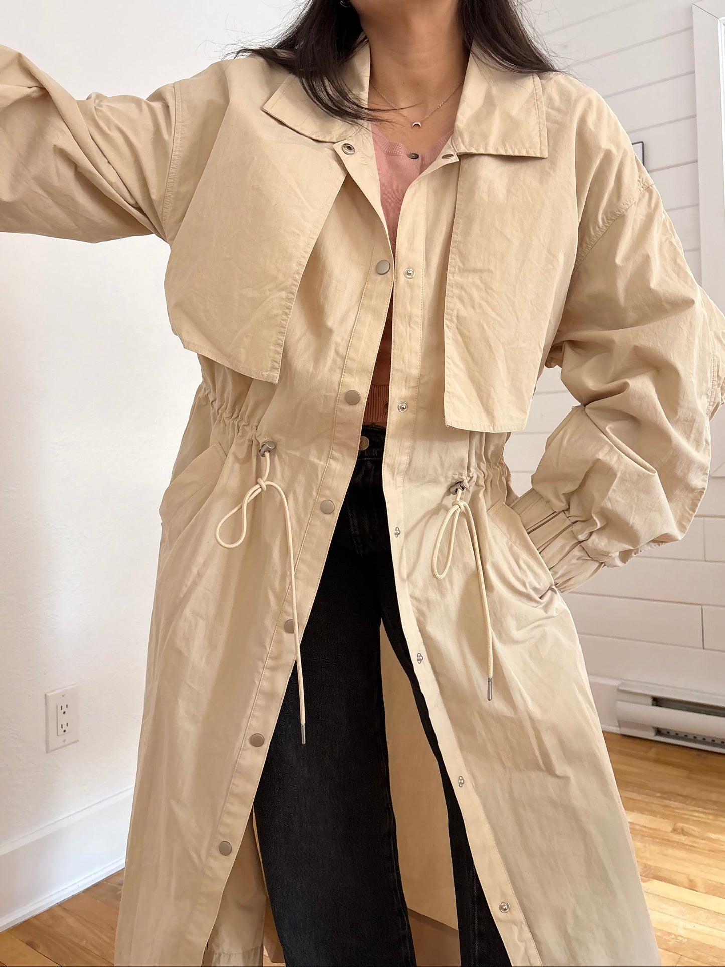 Trench-coat Free People Indy XL