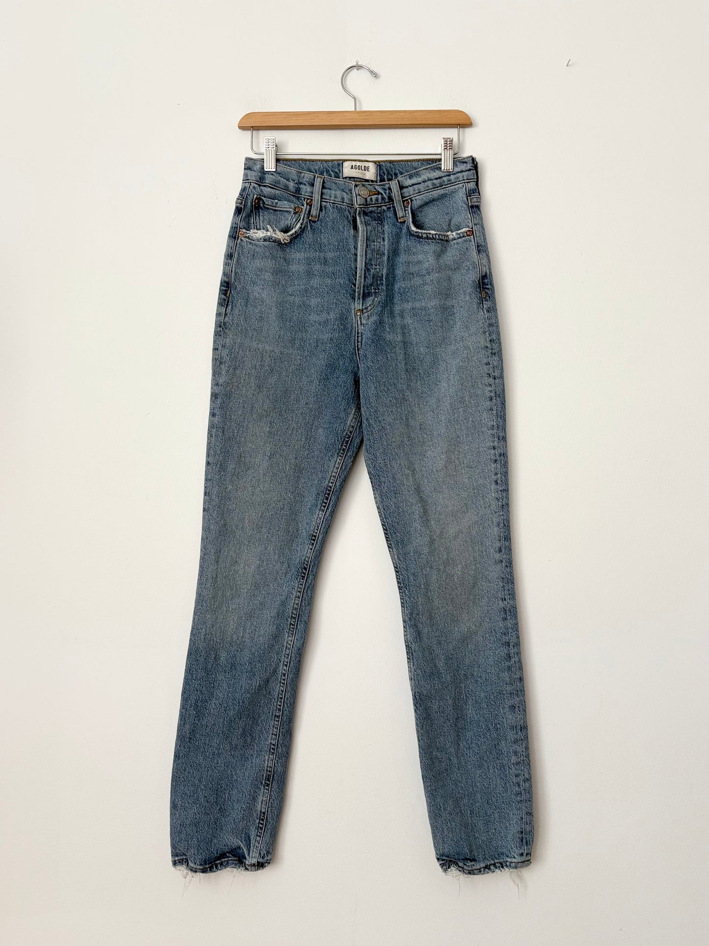 Agolde Freya high rise slim jeans W26