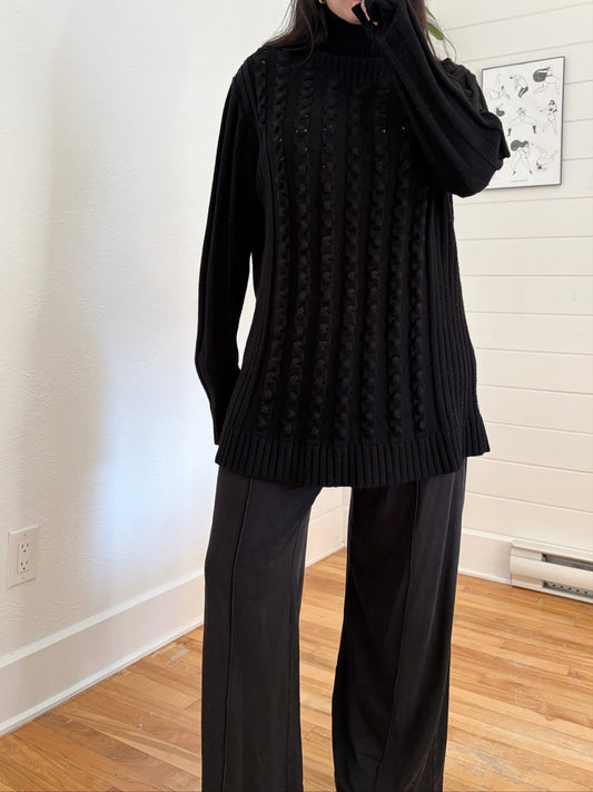 Opening Ceremony wool blend knit tunic Large