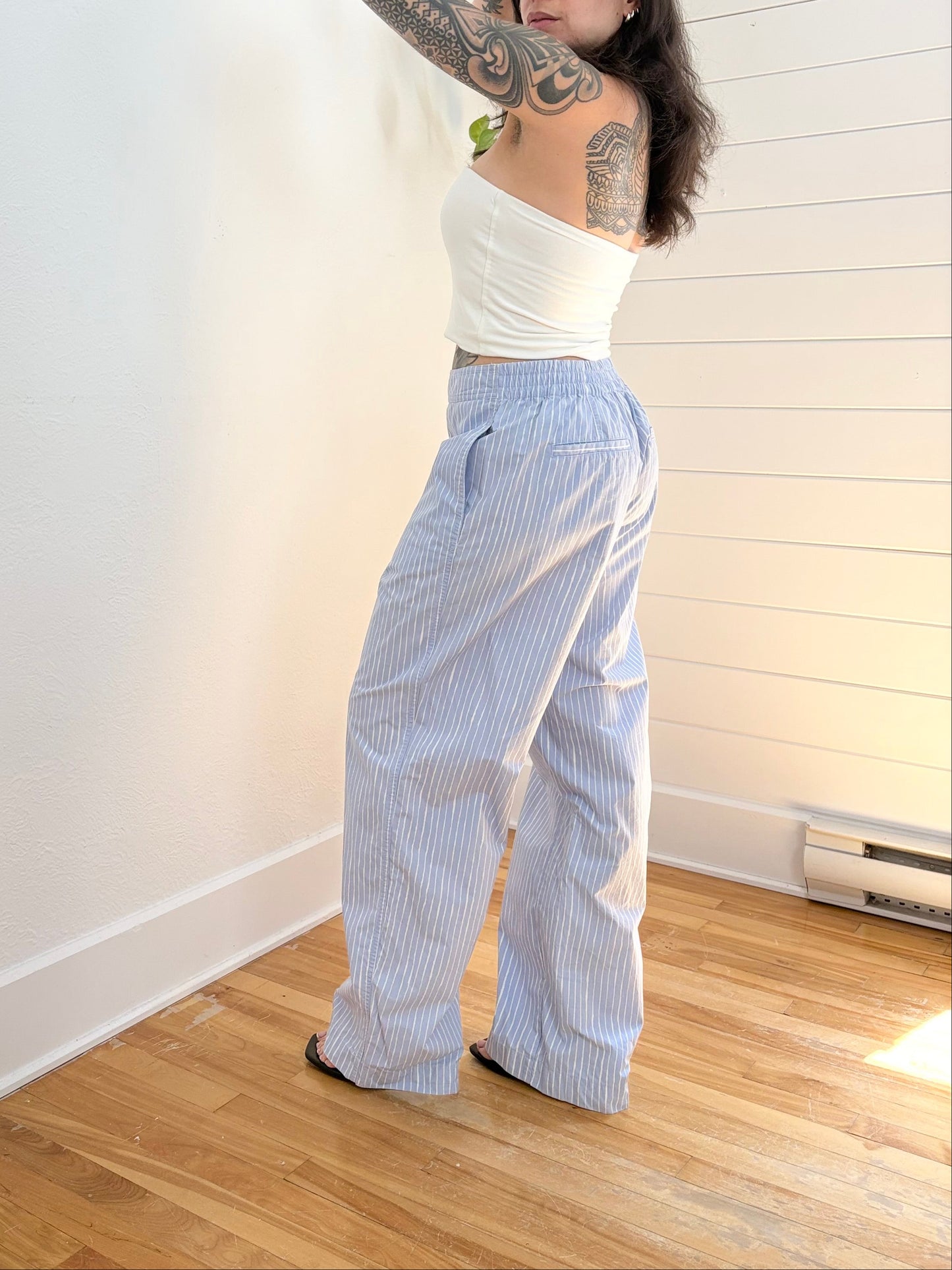 Marimekko X Uniqlo pyjama style trousers Large