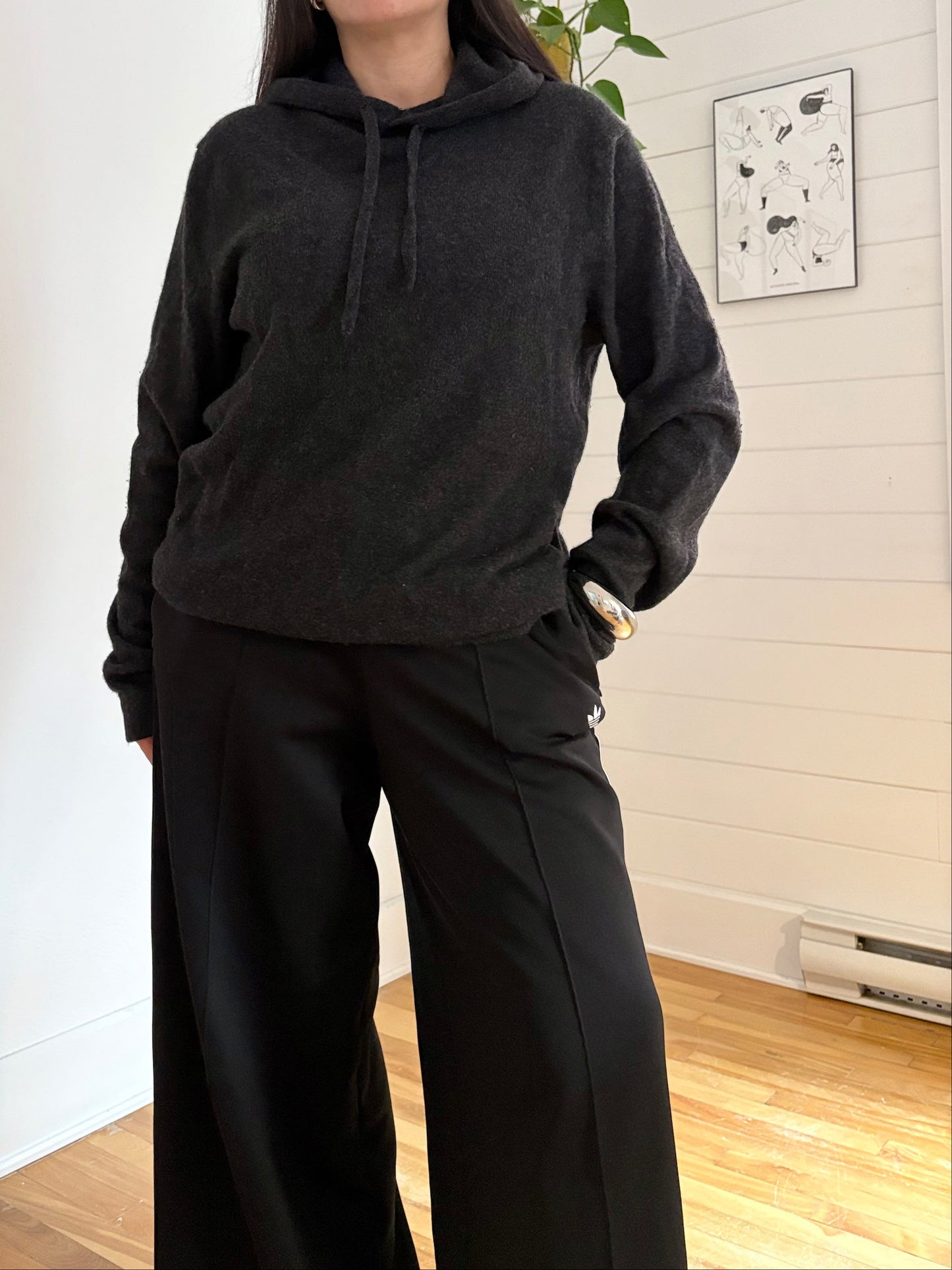 Naadam off duty cashmere hoodie Large