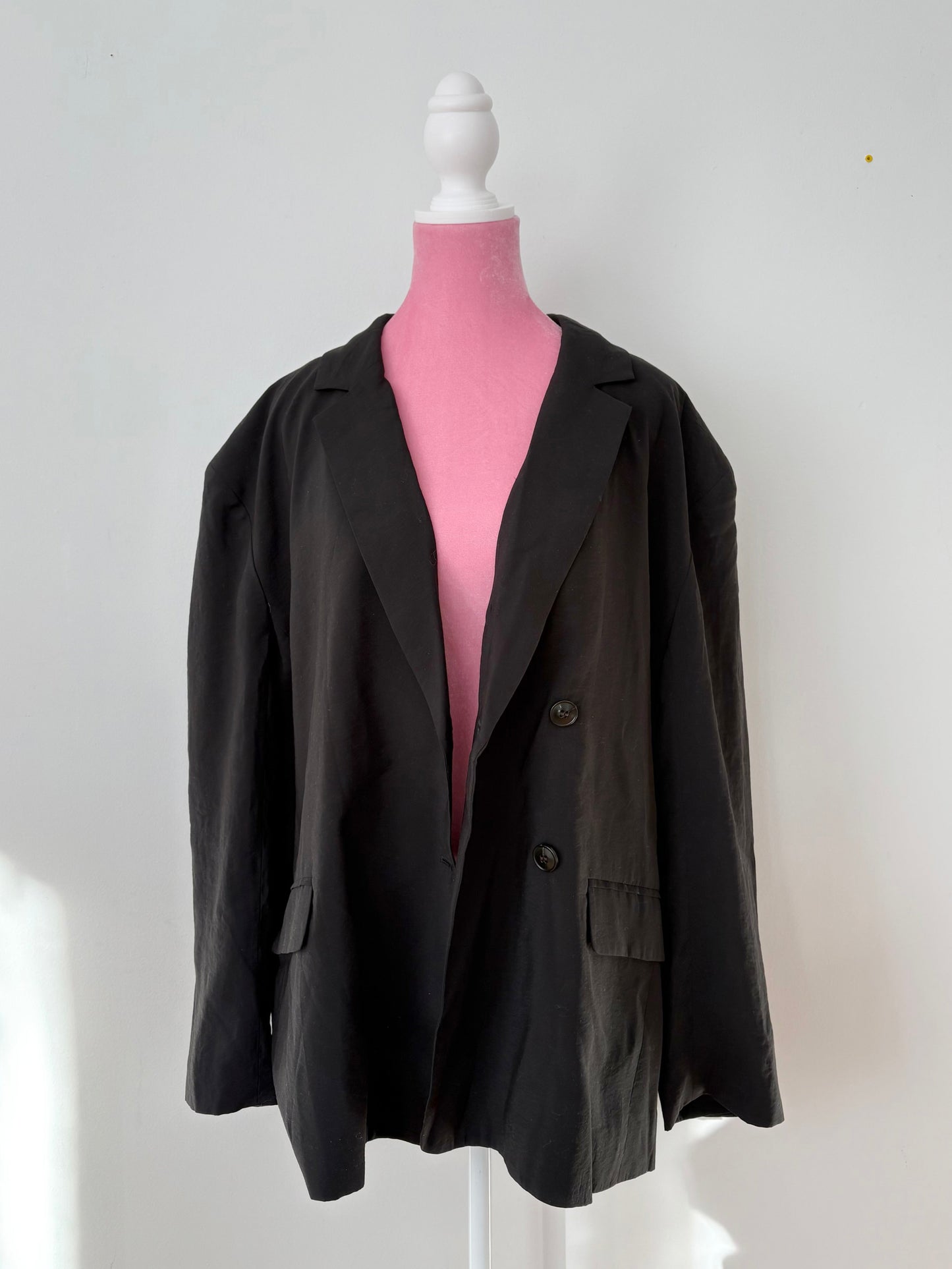 Madewell relaxed blazer in soft drape XL