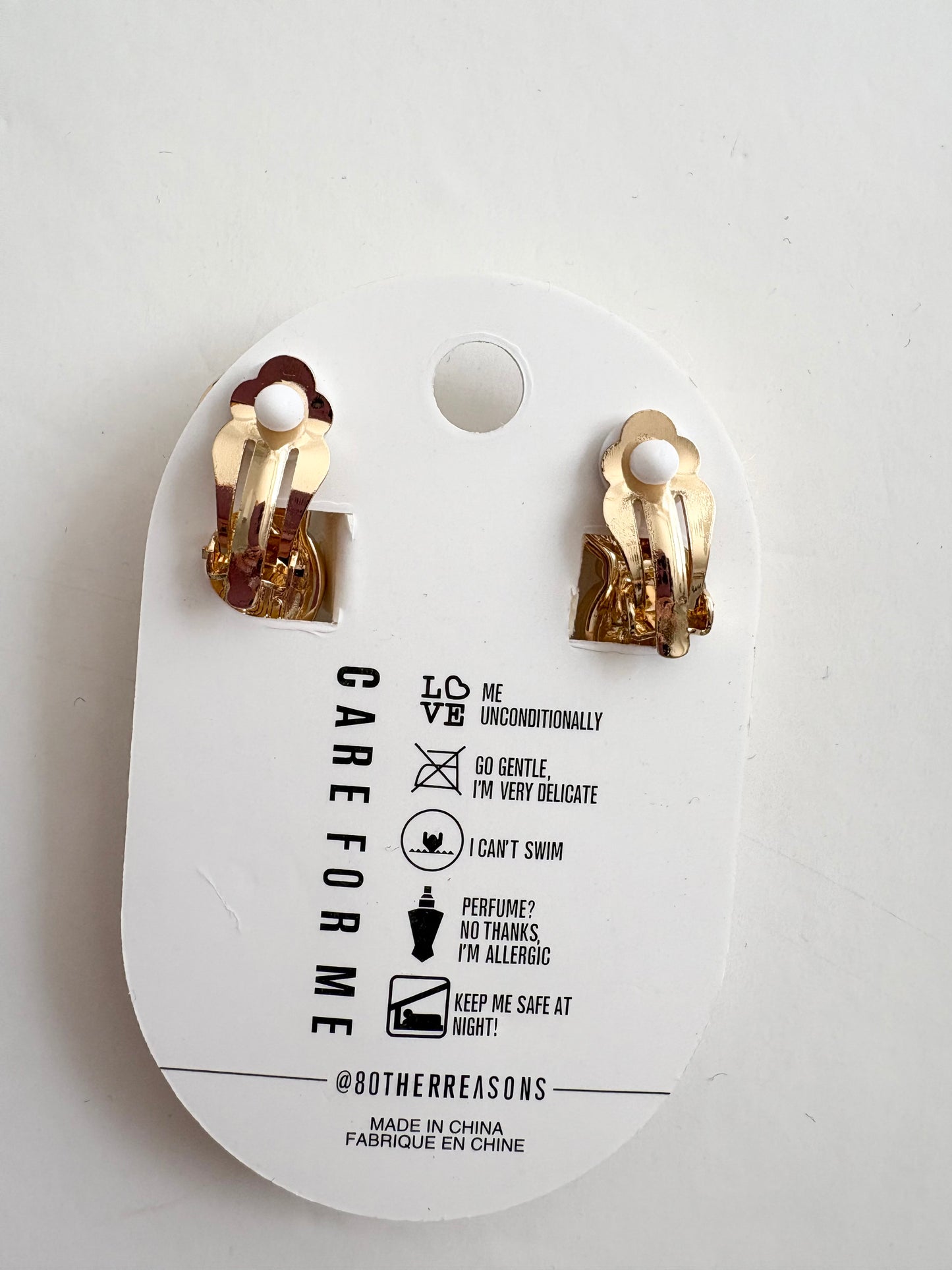 Boucles d'oreilles a clip 8 other reasons
