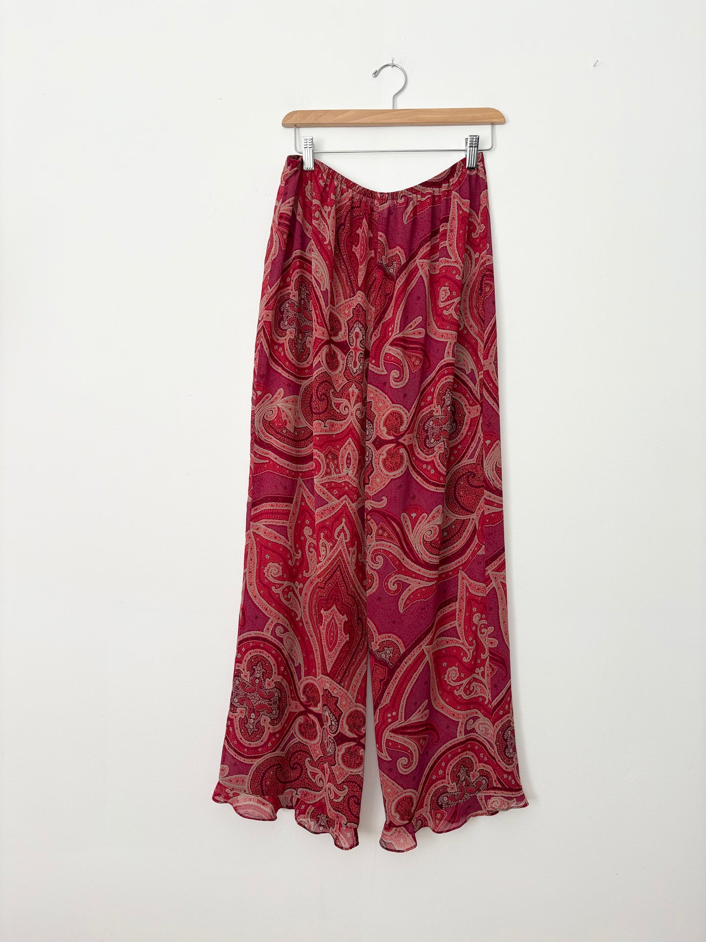 Vintage victoria's secret 2 piece chiffon set Medium