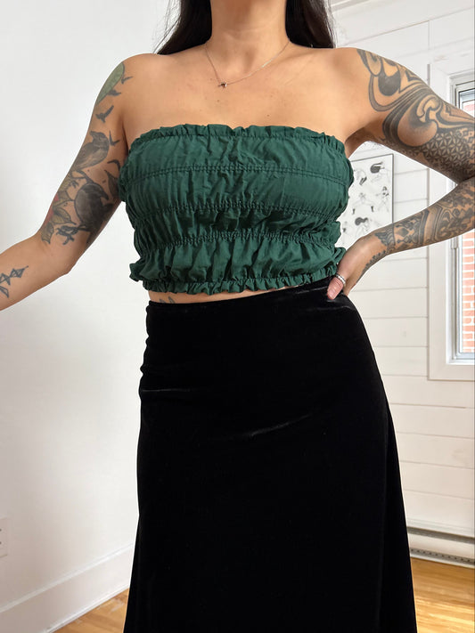 Urban Renewal ruched tube top Medium