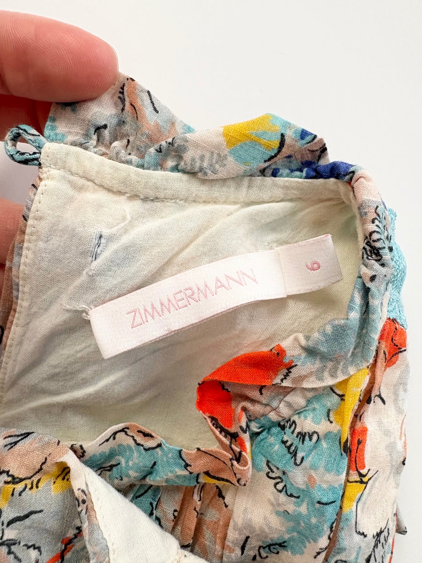 Robe à volants Zimmermann 6 ans