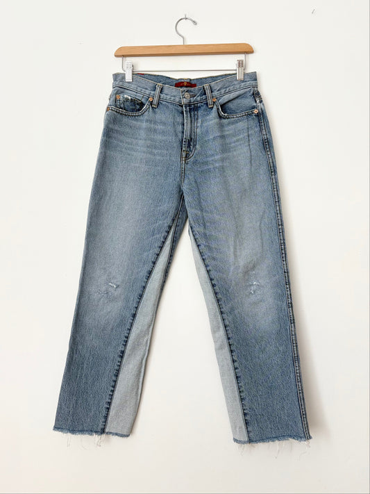 7 for all mankind straight leg jeans W27