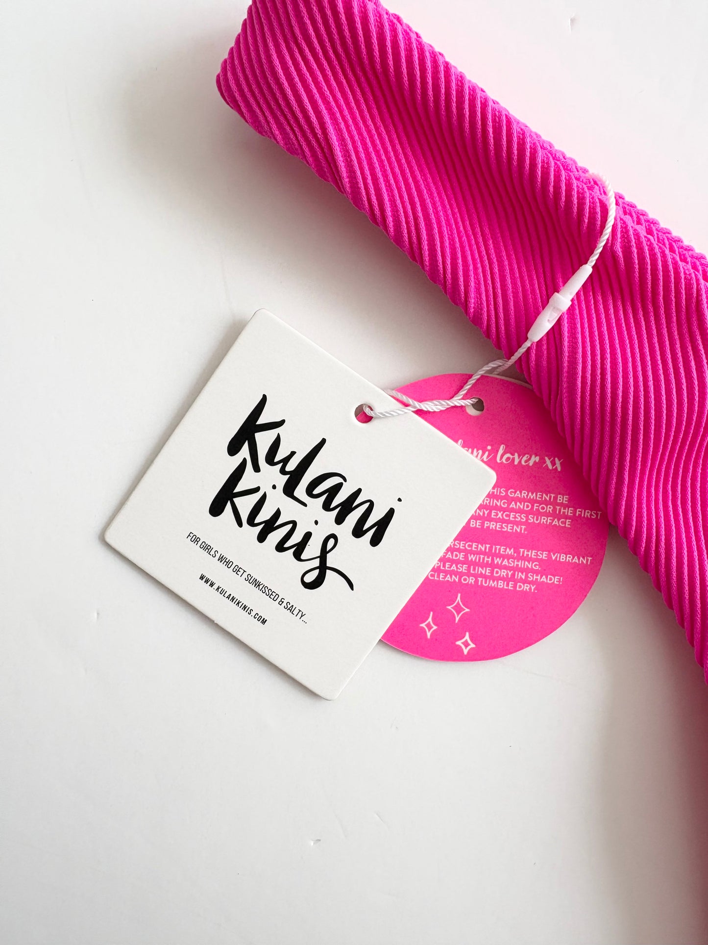 Bas de maillot de bain brésilien côtelé Kulani Kini Taille L