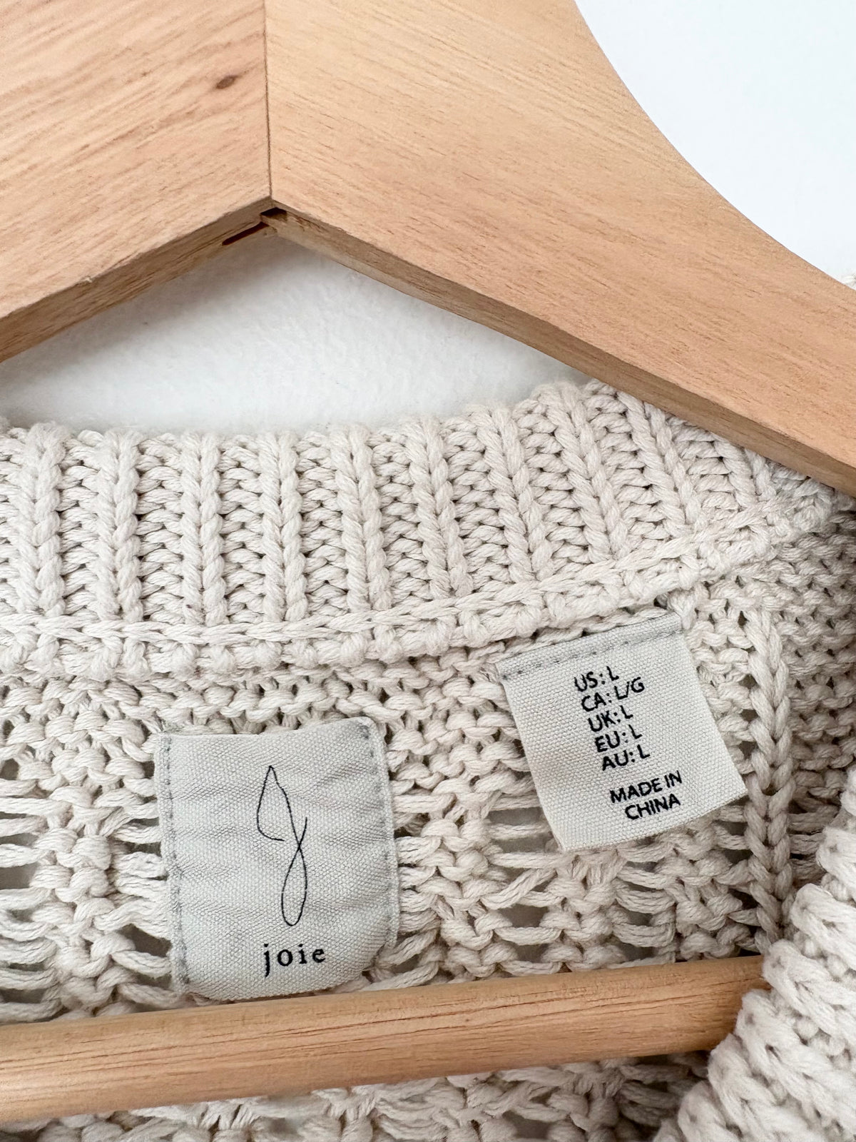 Débardeur en tricot torsadé à nouer devant Joie, taille Large