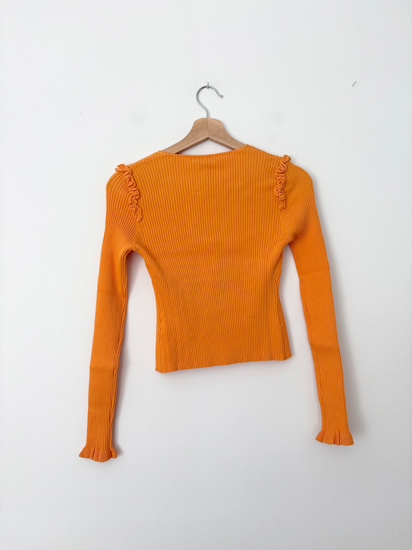 Find me Now Charlie 2.0 tie-front sweater Small
