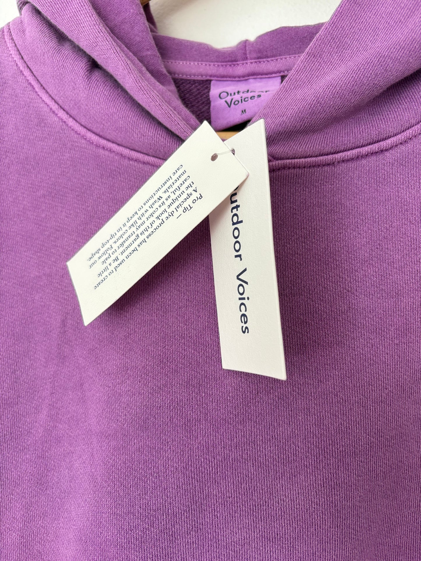 Outdoor Voices joggers club hoodie Medium