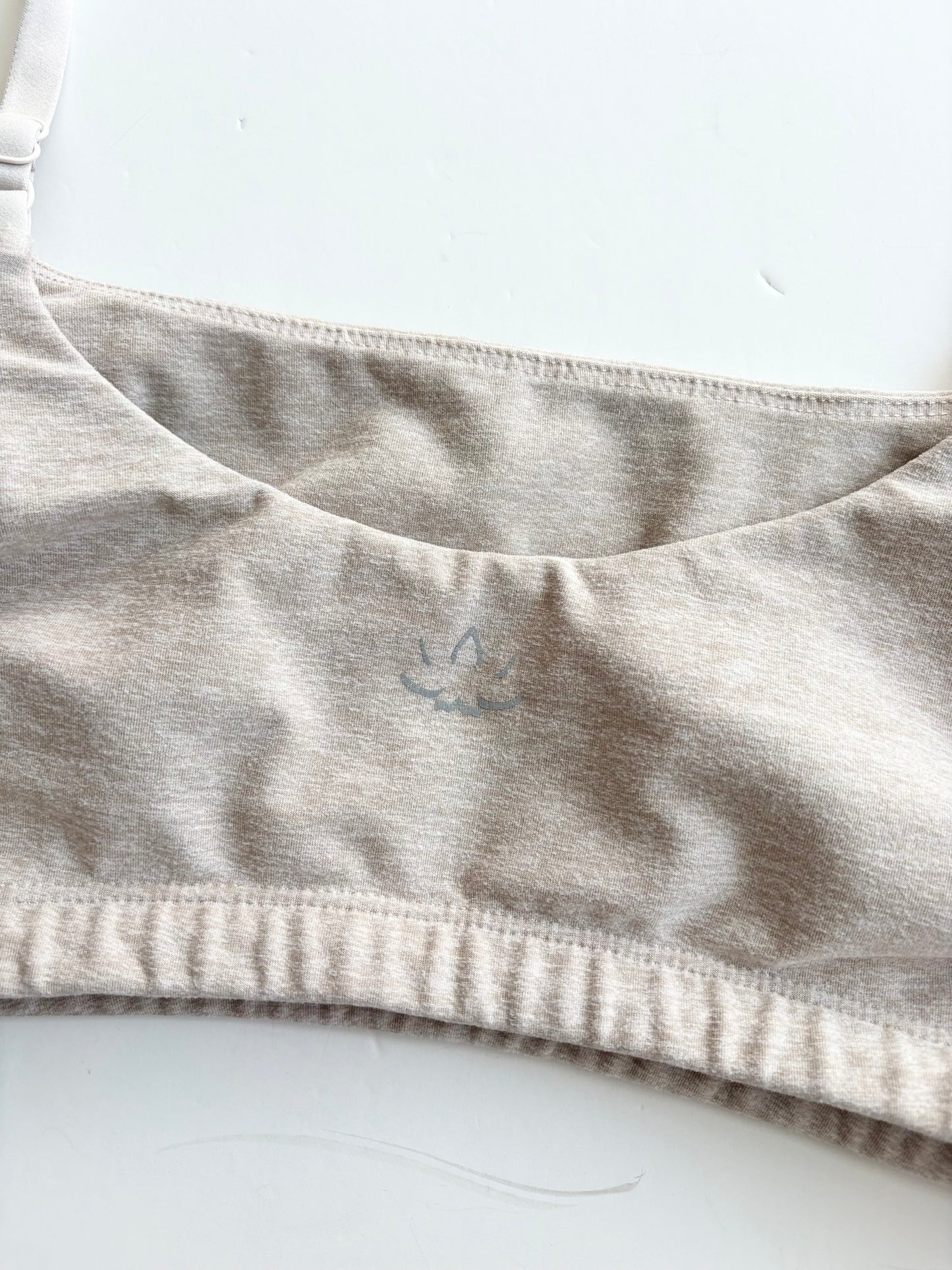 Beyond yoga space dye raise the barre shirred bra S/M