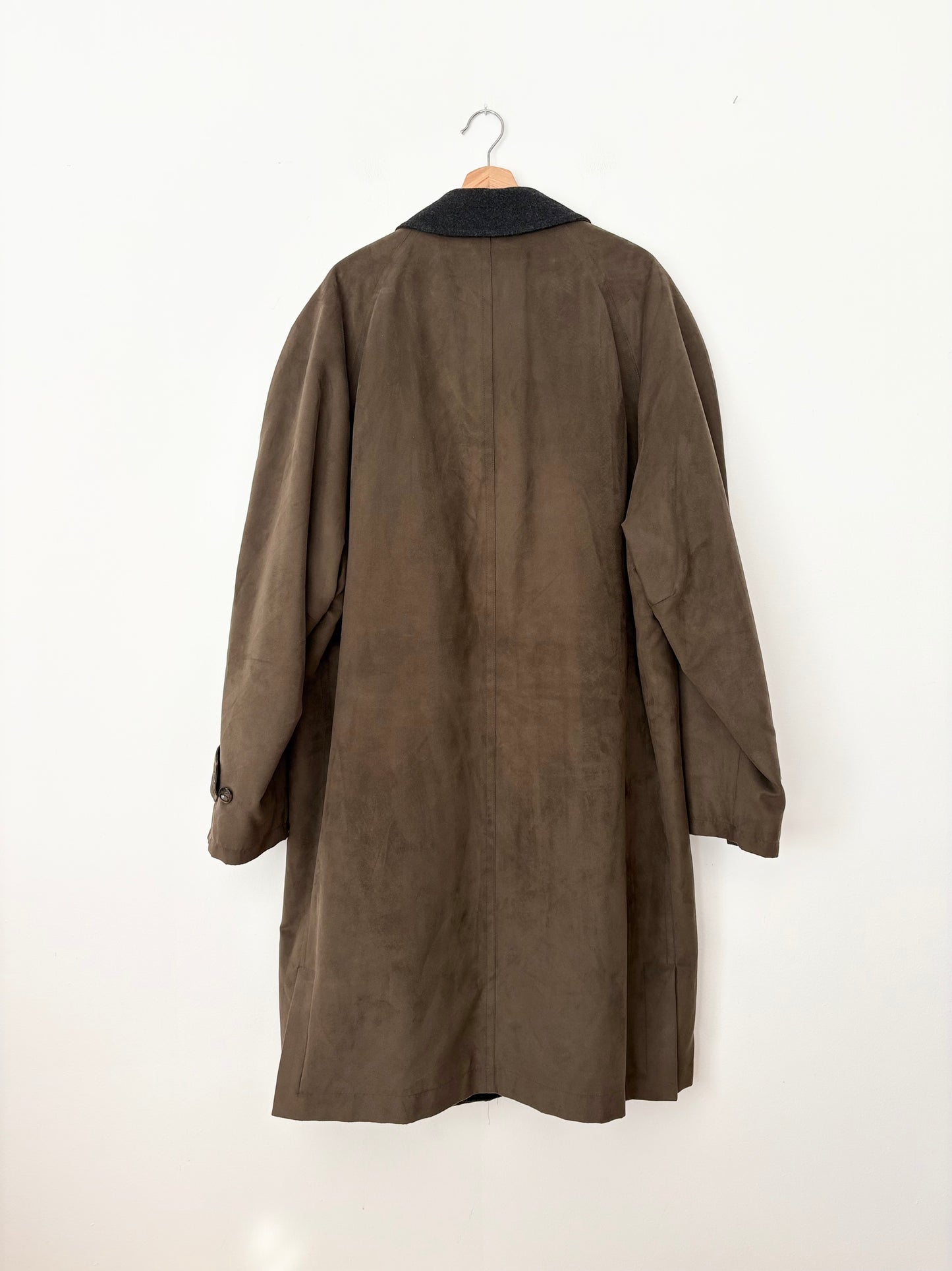 Trench-coat vintage à col contrasté Odermark by Ogilvy XL/XXL