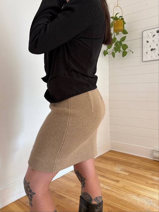 Ca va de soi doris tweed pencil skirt S/M