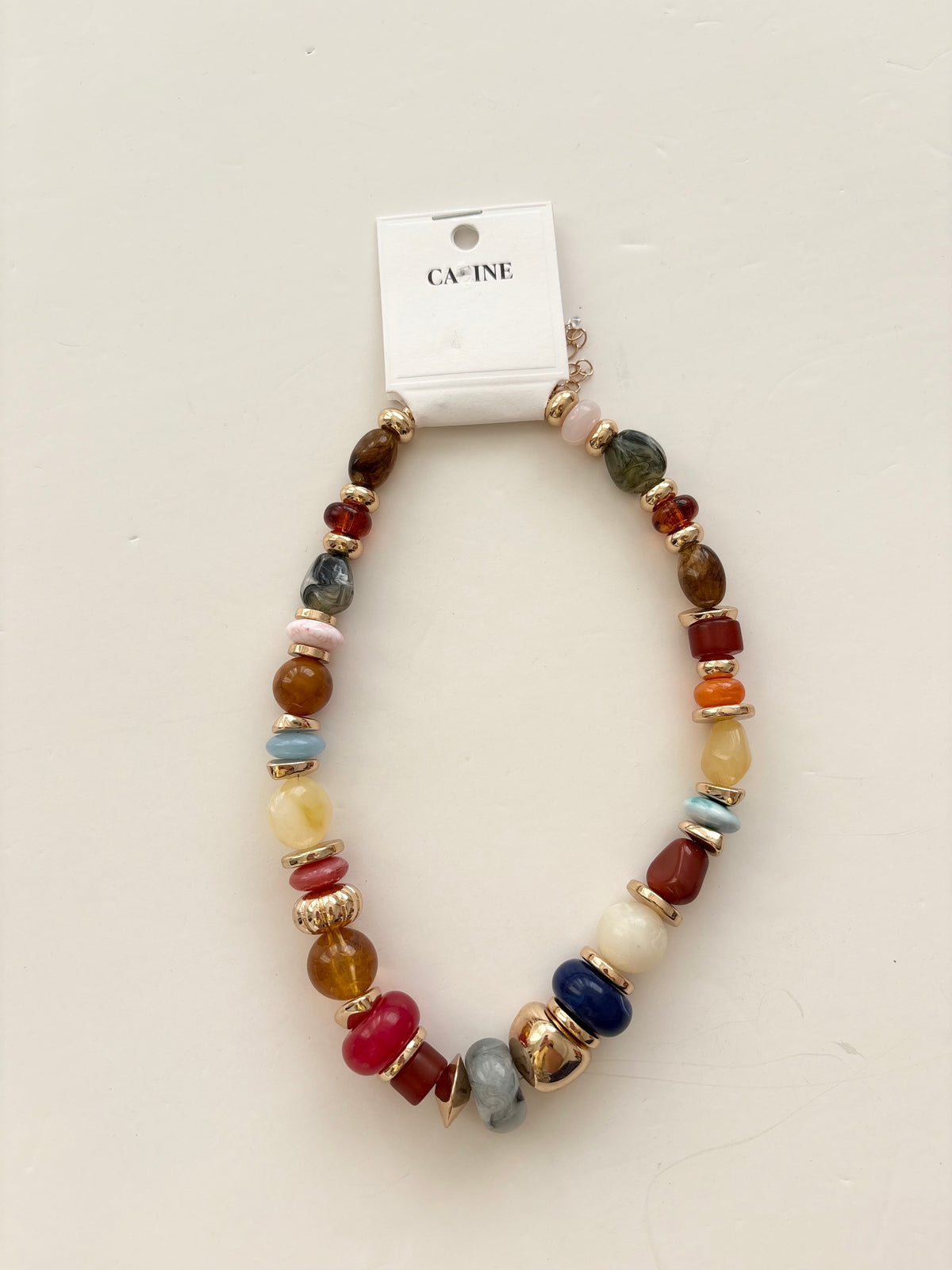 8 other reasons multi beaded necklace