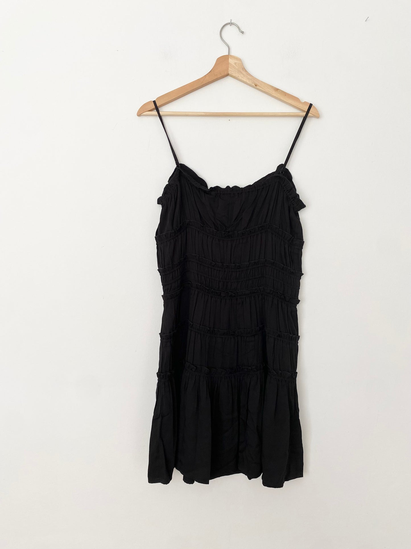 The kooples shirred bow mini dress M/L