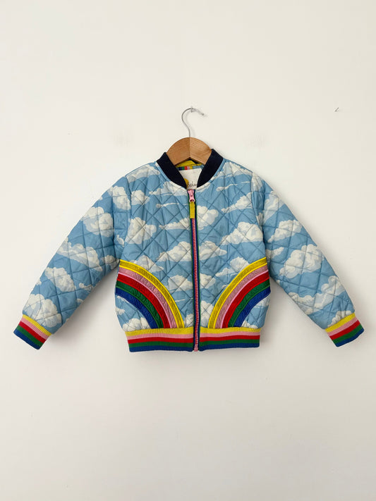 Mini boden cloud puffer jacket 4/5Y