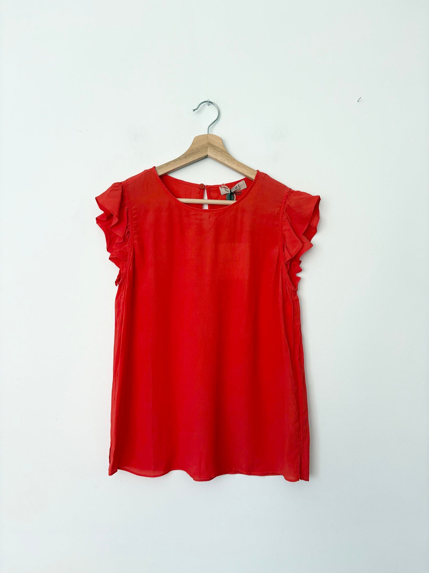 Twinset silk blend top Medium