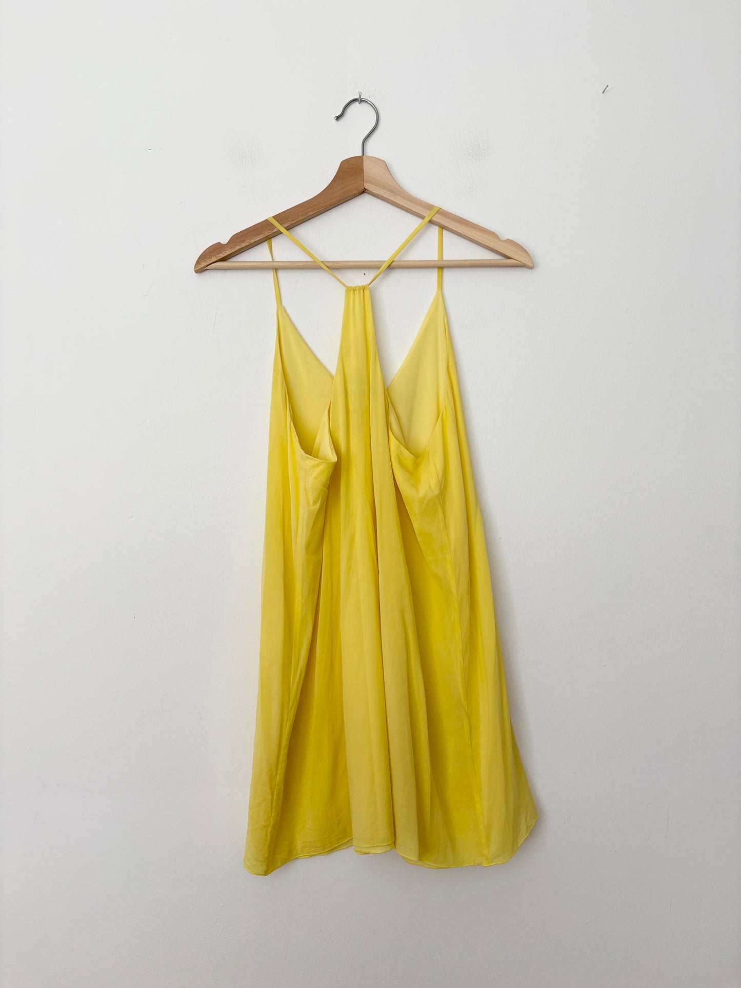 Alice + Olivia Fierra silk slipdress Small